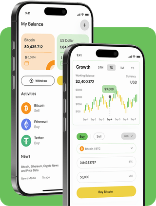 Puro Markvex trading platform with live market data